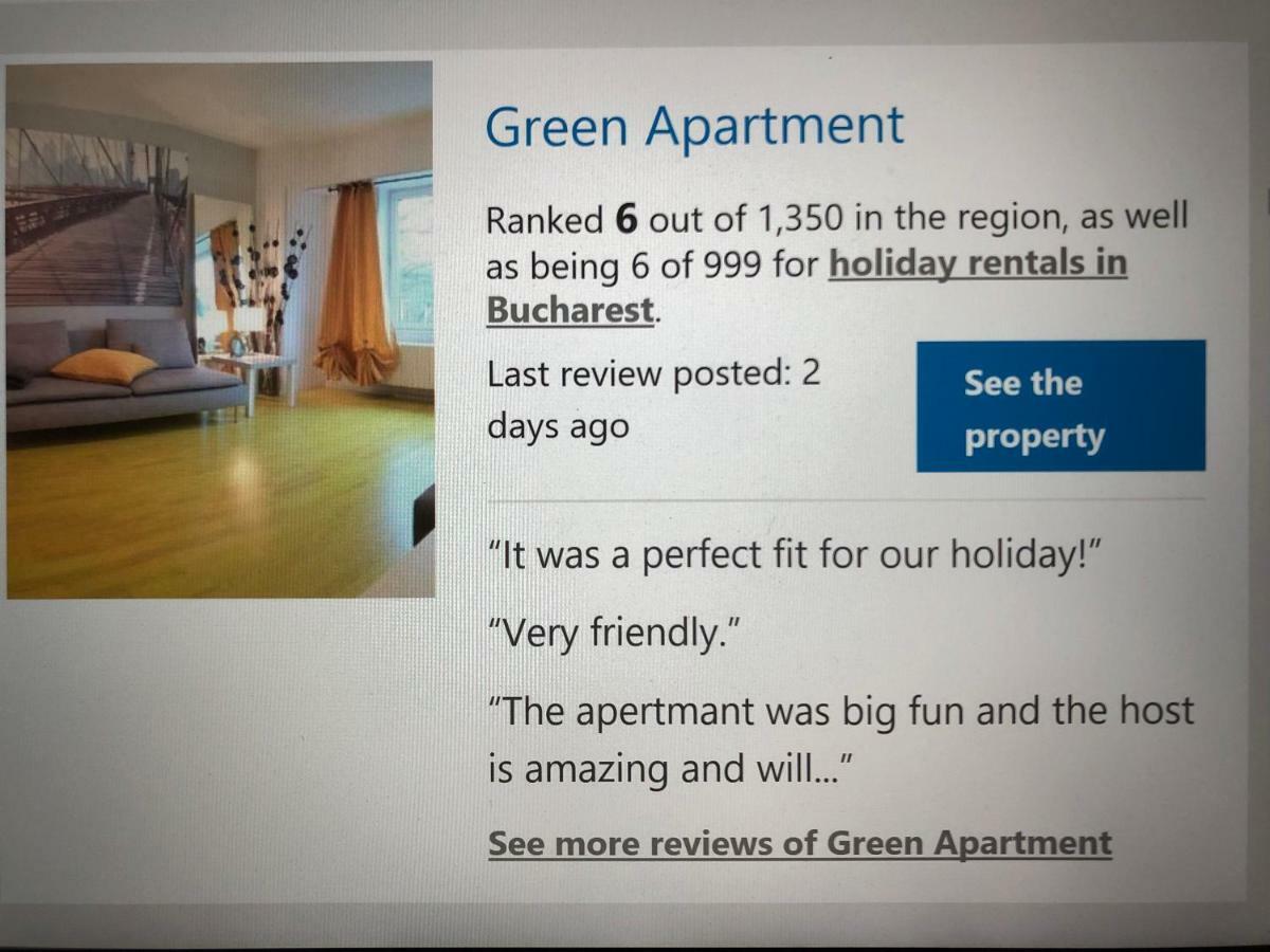 New Green Apartment Studio 1 Bukareszt Zewnętrze zdjęcie